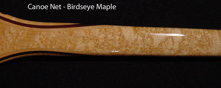 canoe net birdseye maple